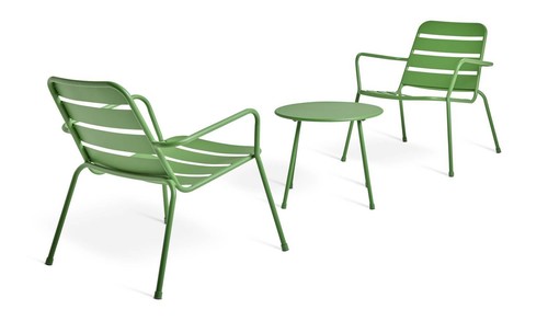 Annika seater metal - metal, garden