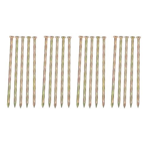 20pcs spiral metal nail - spiral,