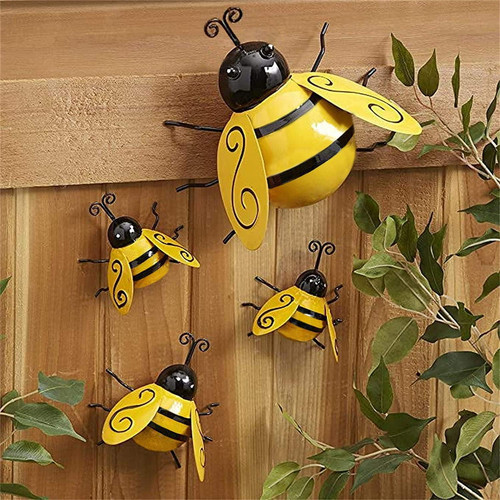 Metal bumble bee - metal, garden