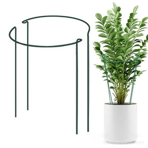 8pcs round metal plant - round,