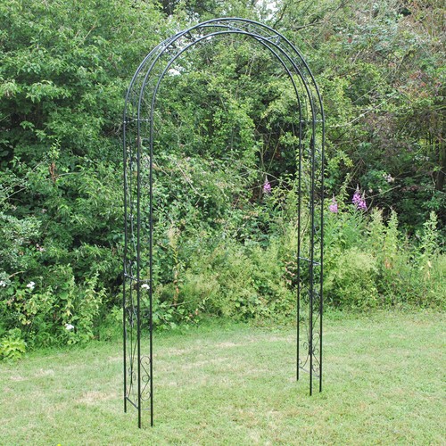 Metal garden arch - metal, 2.4m