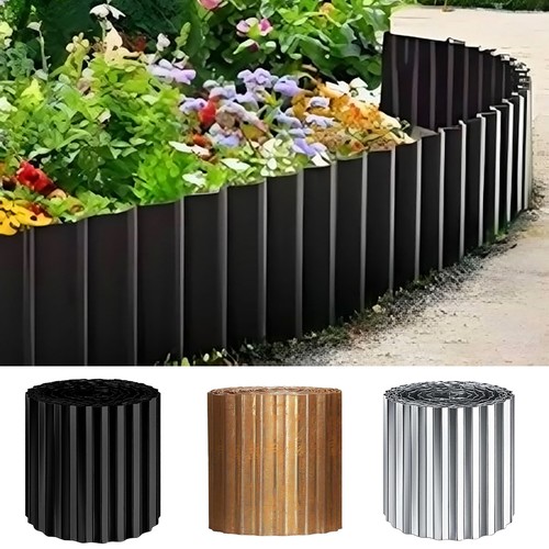 Corrugated metal garden - corrugated,
