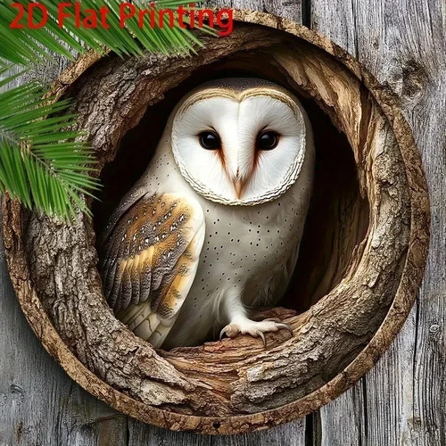 Stunning owl garden plaque - stunning,