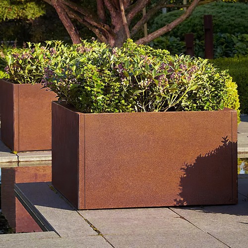Heavy duty metal - duty, planter