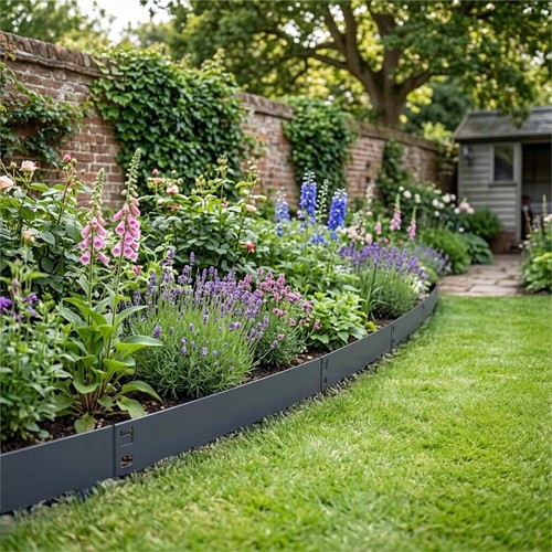 Metal garden border edging - garden,