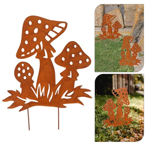 Outdoor coffee metal mushroom - outdoor,