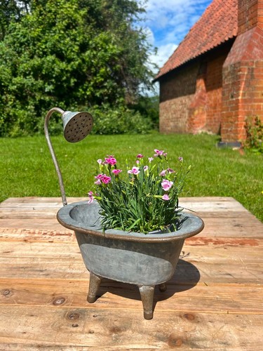 Antique style galvanised - galvanised, metal