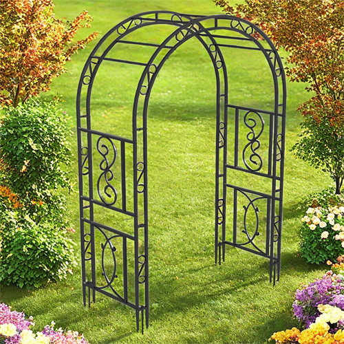 Heavy metal garden arch - metal,