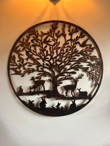 Bronze woodland tree life - bronze,