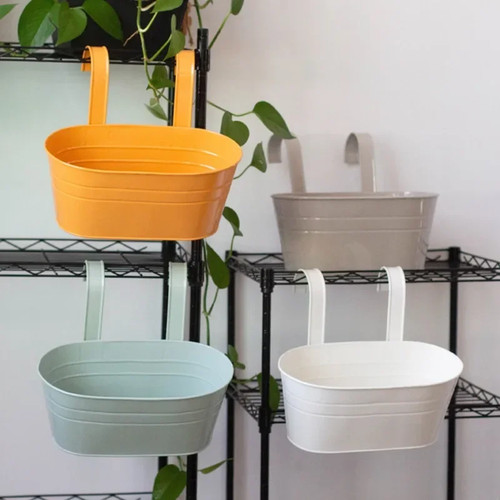 Hanging plant pots metal - plant,