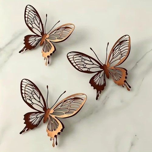 Metal butterfly garden - butterfly,
