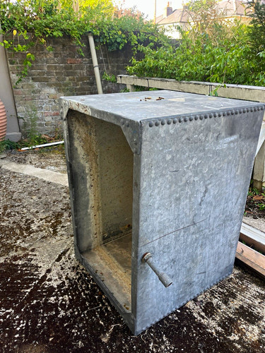 Vintage riveted galvanised - vintage,