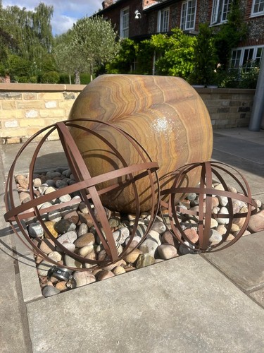 Set rustic metal garden - set, 2