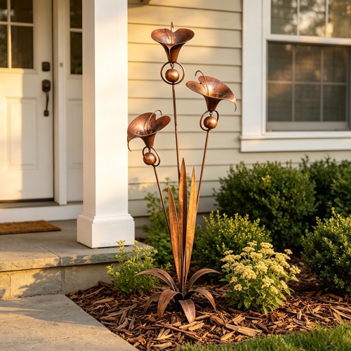 Flamed copper three - copper,