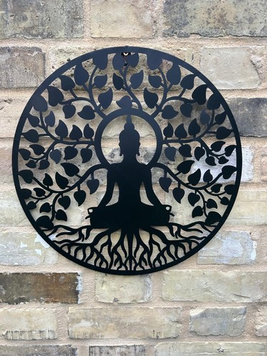 Buddha metal black - buddha,