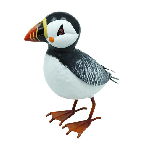 Metal puffin primus handmade - puffin,