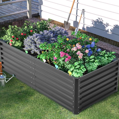 Metal garden raised - garden, bed