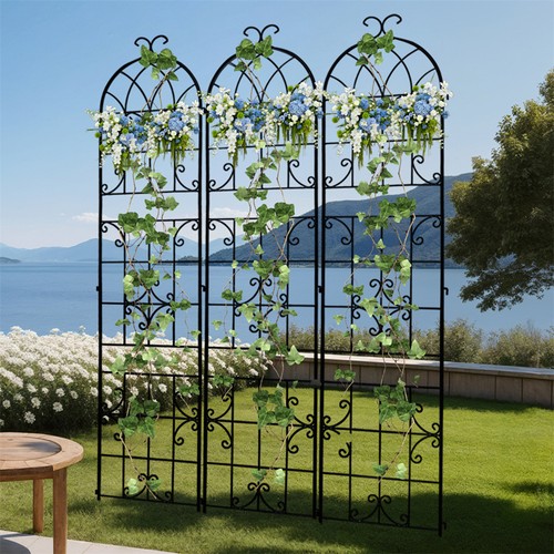 220cm tall metal garden - 220cm,