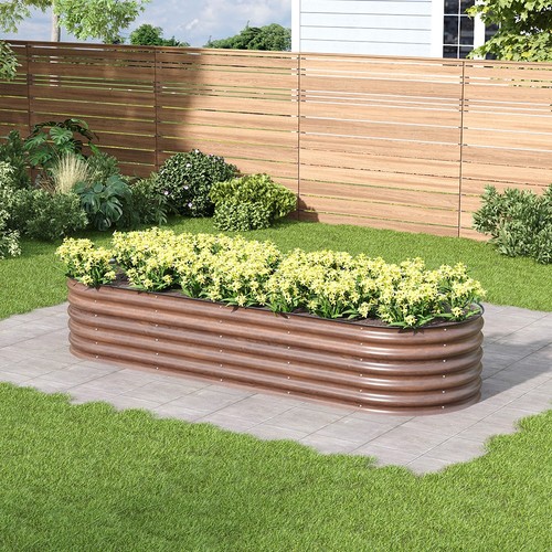 Raised bed metal garden - raised,