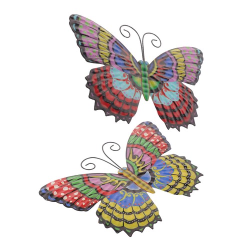 2pcs metal wall decor - wall,